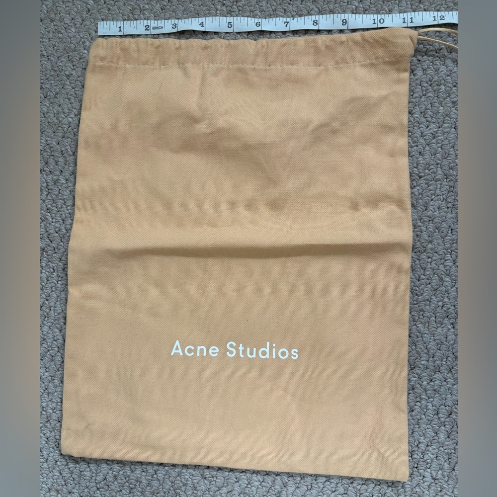 Acne Studios Tan Dust Bag 11x15